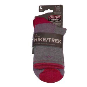 Darn Tough Hike Coolmax Midweight Cushion Micro Crew Sock Women's LG Light Gray